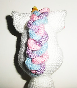 Crochet Unicorn Horsehair