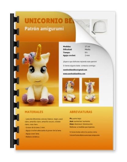 Amigurumi Unicorn PDF Pattern