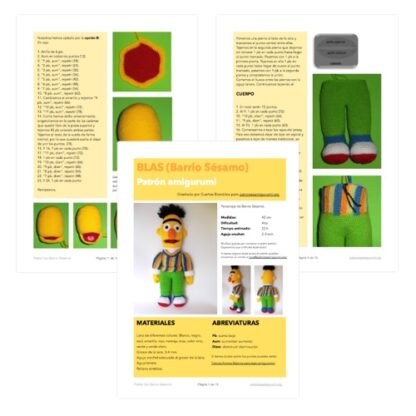 Ernie and Bert (Sesame Street) Amigurumi Patterns - Image 9