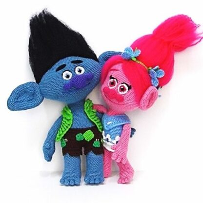 Branch, Poppy y Cooper (Trolls) Amigurumi Patterns - Image 5
