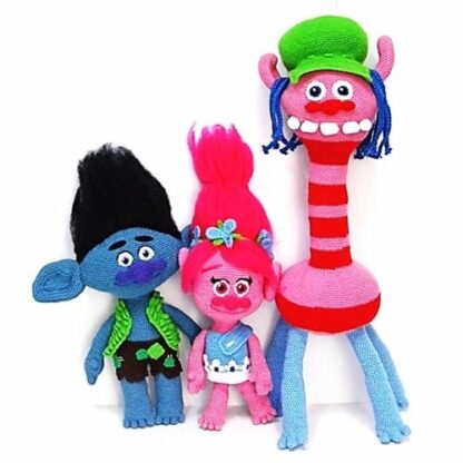 Branch, Poppy y Cooper (Trolls) Amigurumi Patterns - Image 6