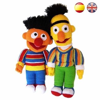 Ernie and Bert (Sesame Street) Amigurumi Patterns