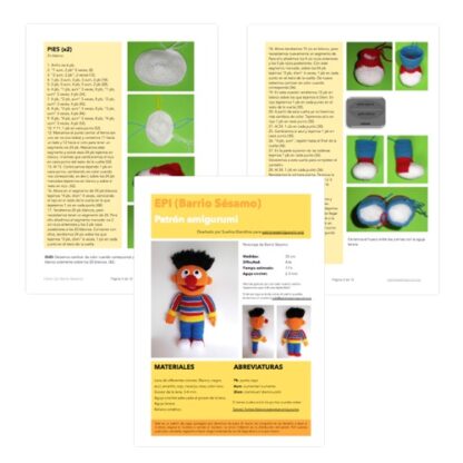 Ernie and Bert (Sesame Street) Amigurumi Patterns - Image 8
