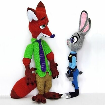 Judy Hopps and Nick Wilde (Zootopia) Amigurumi Patterns - Image 5