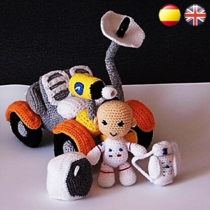 Lunar Rover and Astronaut Amigurumi Patterns