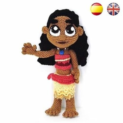 Moana (Vaiana) Amigurumi Pattern