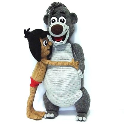 Mowgli, Baloo and Kaa (The Jungle Book) Amigurumi Patterns - Image 7