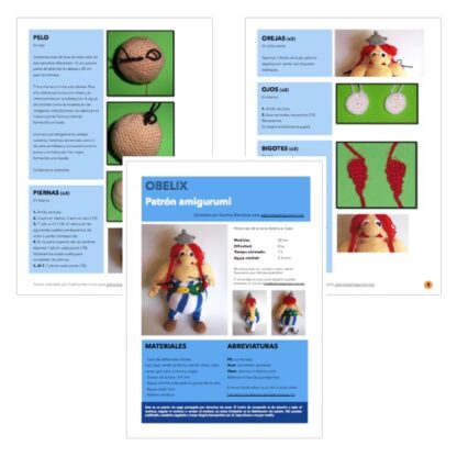 Obelix Amigurumi Pattern - Image 5