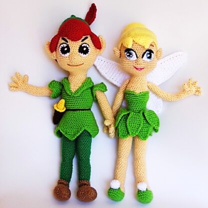 Peter Pan, Tinkerbell and Captain Hook Amigurumi Patterns - Image 5