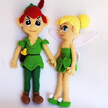 Peter Pan, Tinkerbell and Captain Hook Amigurumi Patterns - Image 6