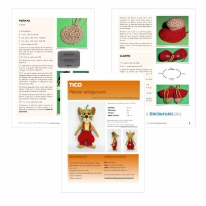 Tico Amigurumi Pattern - Image 7