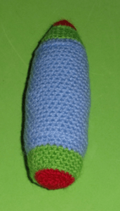 Colors Spaceship Amigurumi Pattern