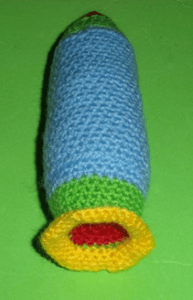 Colors Spaceship Amigurumi Pattern