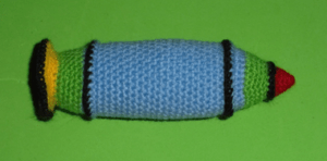 Colors Spaceship Amigurumi Pattern