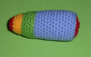 Colors Spaceship Amigurumi Pattern