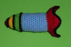 Colors Spaceship Amigurumi Pattern