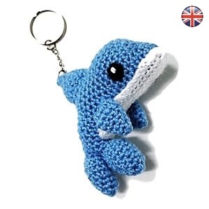 Dolphin Keychain amigurumi pattern