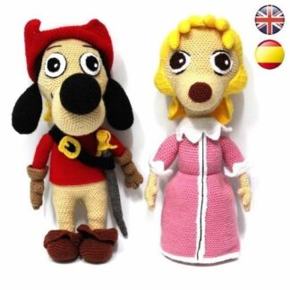 Dogtanian and Juliette Amigurumi Patterns