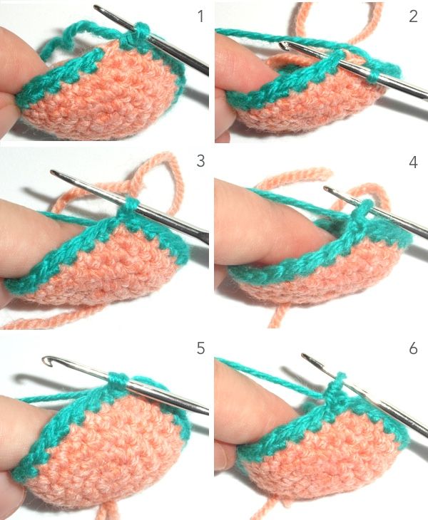 Crochet Color Changes