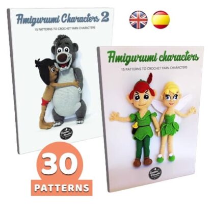 Amigurumi Characters 1 and 2: 30 Patterns