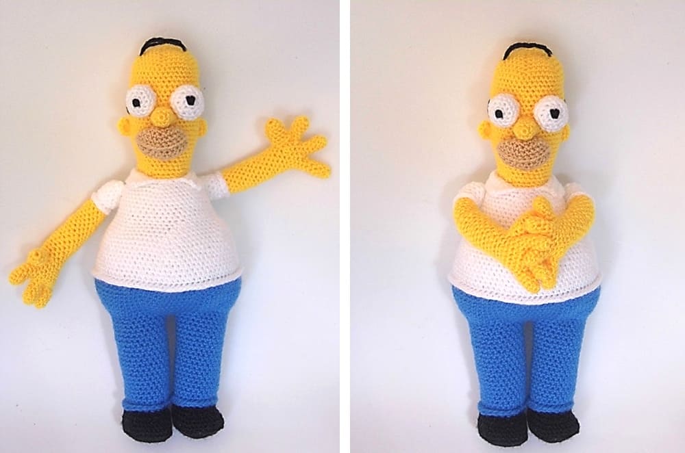 Homer Simpson Amigurumi