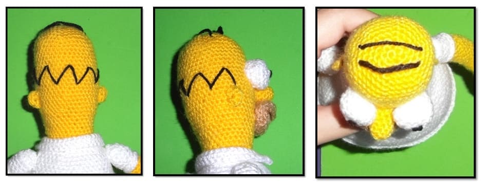 Homer Simpson Amigurumi