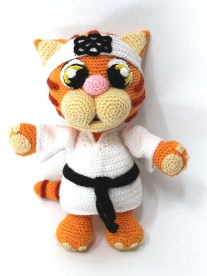 Aki, the Karateka Cat Amigurumi Pattern - Image 2