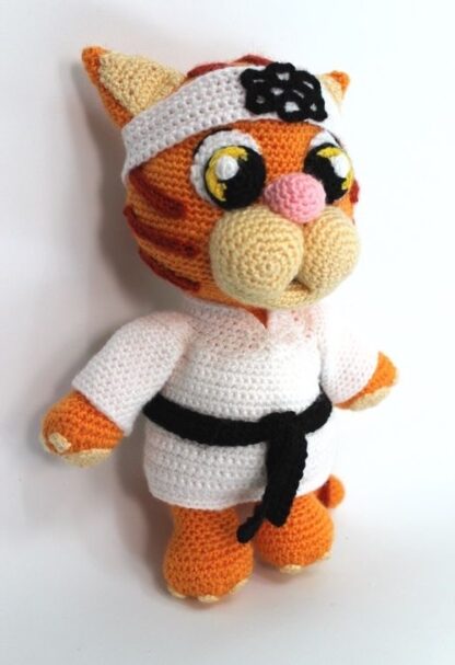 Aki, the Karateka Cat Amigurumi Pattern - Image 3