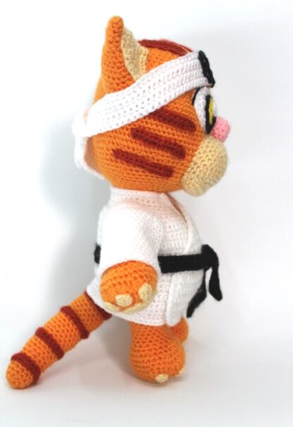 Aki, the Karateka Cat Amigurumi Pattern - Image 4