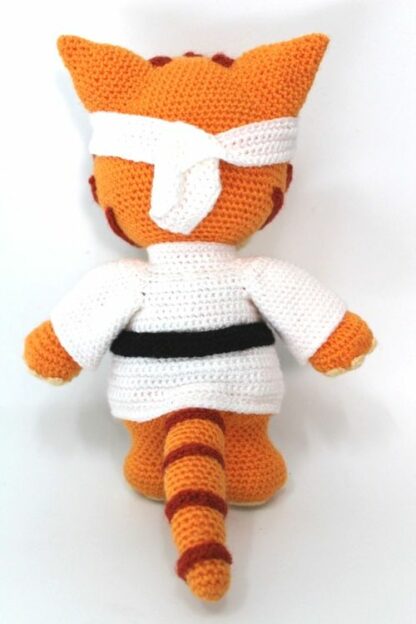 Aki, the Karateka Cat Amigurumi Pattern - Image 5
