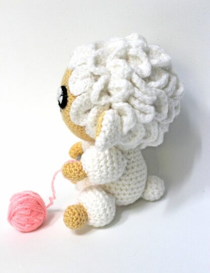 Dora, the Weaver Sheep Amigurumi Pattern - Image 4