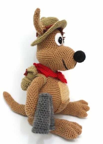 George, the Kangaroo Scout Amigurumi Pattern - Image 2