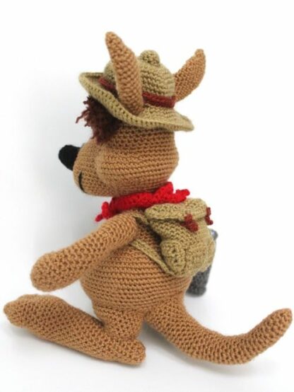 George, the Kangaroo Scout Amigurumi Pattern - Image 3