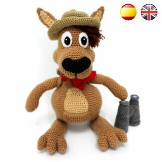 George, the Kangaroo Scout Amigurumi Pattern