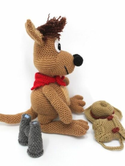 George, the Kangaroo Scout Amigurumi Pattern - Image 5