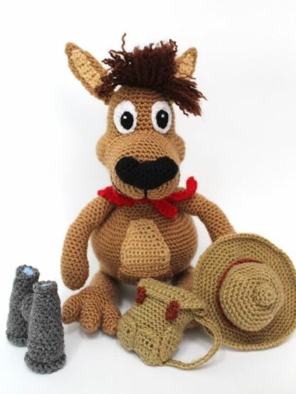 George, the Kangaroo Scout Amigurumi Pattern - Image 6