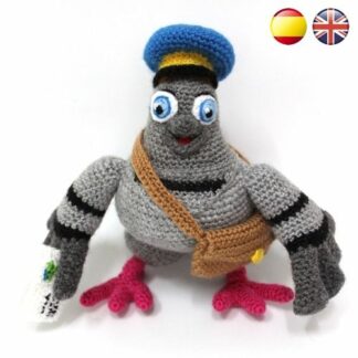 Joan, the Carrier Pigeon Amigurumi Pattern