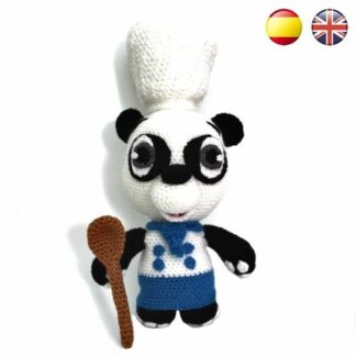 Martin, the Cooking Panda Amigurumi Pattern