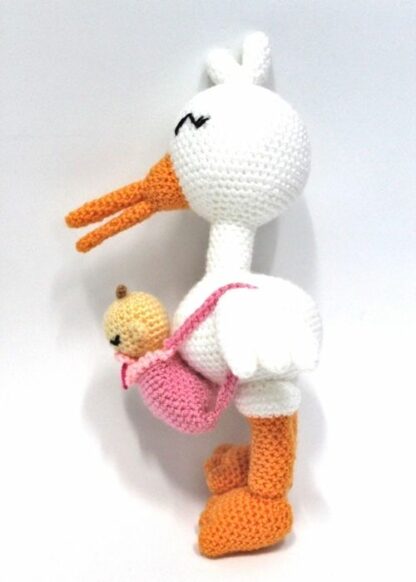 Mary, the Nanny Stork Amigurumi Pattern - Image 3