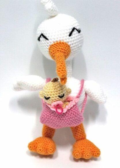 Mary, the Nanny Stork Amigurumi Pattern - Image 5