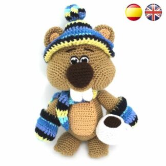 Oscar, the Chilly Marmot Amigurumi Pattern