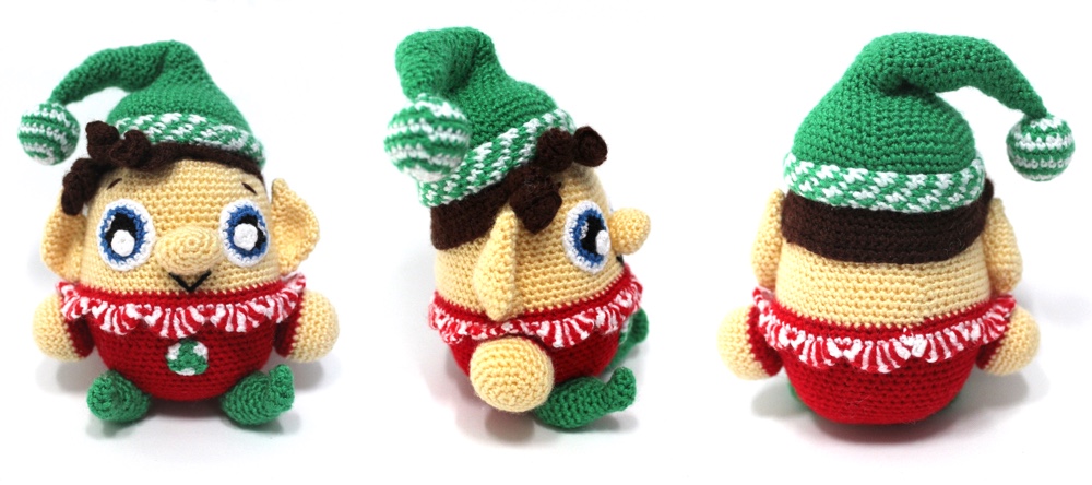 Christmas Elf Free Amigurumi Pattern