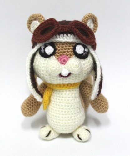 Tiny, the Aviator Squirrel Amigurumi Pattern - Image 2