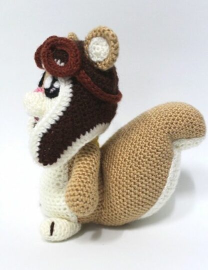 Tiny, the Aviator Squirrel Amigurumi Pattern - Image 4
