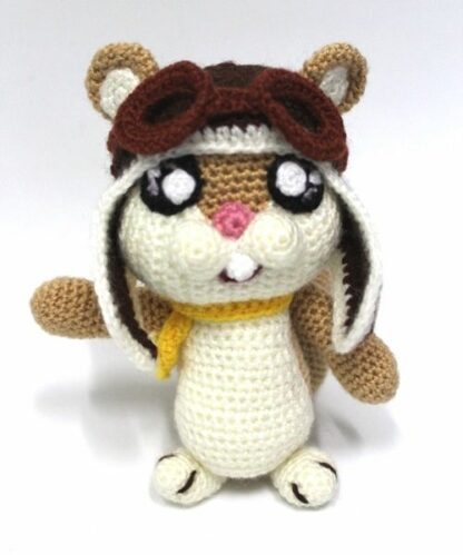 Tiny, the Aviator Squirrel Amigurumi Pattern - Image 6