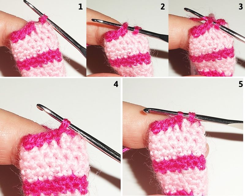 How to Hide the Color Changes in your Amigurumis