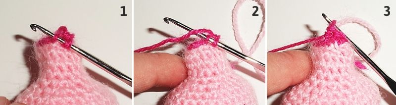 How to Hide the Color Changes in your Amigurumis