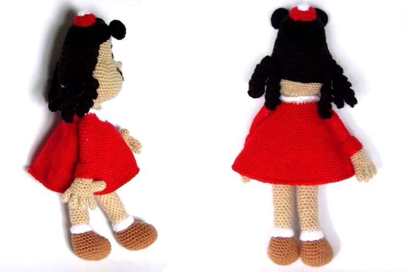 Lulu Crochet Doll
