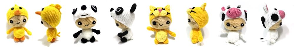 Animals Baby Amigurumi Pattern