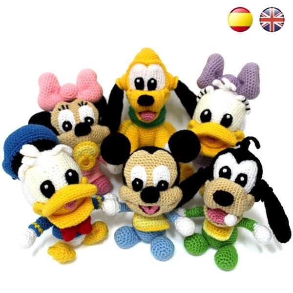 Baby Disney Amigurumi Patterns - Sueños Blanditos